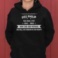 Uss Philip Dd 498 De V2 Women Hoodie