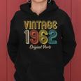 Vintage 1962 Original Parts 60Th Birthday V2 Women Hoodie