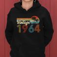 Vintage 1964 Made In 1964 58Th Birthday Gift 58 Year Old Women Hoodie
