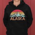 Vintage Mountains Of Alaska Tshirt Women Hoodie