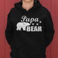 Vintage Papa Bear Tshirt Women Hoodie