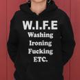 Wife Washing Ironing Fucking Etc Tshirt Women Hoodie