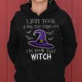 Womens I Just Took A Dna Test Womens Halloween Witch Women Hoodie