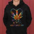 Worlds Dopest Mom Weed Leaf 420 Funny Mothers Day Gift Women Hoodie