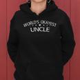 Worlds Okayest Uncle V2 Women Hoodie