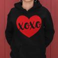 Xoxo Valentines Heart Women Hoodie