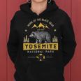 Yosemite National ParkCalifornia Bear Vintage Gifts Women Hoodie