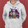 Gnomes Witch Truck Auntie Funny Halloween Costume Women Hoodie
