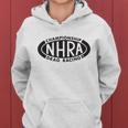 Nhra Championship Drag Racing Black Oval Logo Women Hoodie