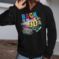 Back To The 90S Retro Costume Party Cassette Tape Halloween Zip Up Hoodie