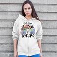 Yall Gonna Learn Today Funny Back To School Tie Dye Rainbow Zip Up Hoodie