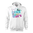 Back To The 90S Outfits For Men Women Retro Costume Party Zip Up Hoodie