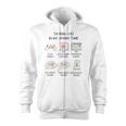 Funny Gamer Things I Do In My Spare Time Gaming V2 Zip Up Hoodie