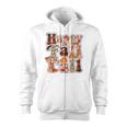 Happy Fall Yall Autumn Vibes Halloween For Autumn Lovers Zip Up Hoodie