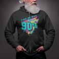 Retro Vintage Music Tape 90S Take Me Back To The 90S Zip Up Hoodie