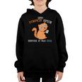 Into Pumpkin Spice Before It Was Cool Cute Cat Fall Youth Hoodie