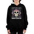 Assuming I Was Like Most Girls Skull Halloween Youth Hoodie