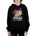 Hello 4Th Grade Back To School Shirt Funny Fourth Grade Gift Youth Hoodie