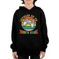 Video Game Back To School Leveled Up To Fourth Grade Vintage Youth Hoodie