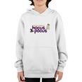 Boo Witch Hat Its Just A Bunch Of Hocus Pocus Halloween Youth Hoodie