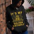 Its My Golden Birthday 18Th Birthday Youth Hoodie
