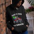 Ready To Crush 1St Grade Back To School Monster Truck Youth Hoodie