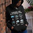 Things I Do In My Spare Time Funny Gamer Gaming Youth Hoodie