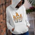 Gnomes Hello Fall Yellow Gift Youth Hoodie