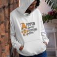 Pumpkin Spice Everything Nice Yellow Hat Gnomes Fall Youth Hoodie