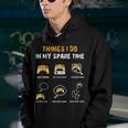 6 Things I Do In My Spare Time Play Funny Video Games Gaming Youth Hoodie