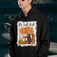 Happy Fall Yall Funny Cats Autumn Lover Pumpkins Halloween Youth Hoodie