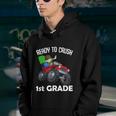 Ready To Crush 1St Grade Back To School Monster Truck Youth Hoodie