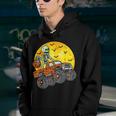 Skeleton Monster Truck Moon Candy Toddler Boys Halloween Kid Youth Hoodie