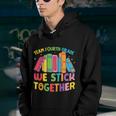Team Fourth Grade We Stick Together Funny 4Th Grade Back To School Youth Hoodie