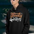 Vintage Spooky Vibes Halloween Novelty Graphic Art Design Youth Hoodie