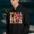 Yall Need Math Love Mathematics Funny Math Teacher Youth Hoodie