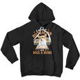Easily Distracted By Dogs & Books Corgi Dog Mom Dog Dad Youth Hoodie