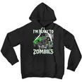 Im Ready To Crush Zombies For Kids Monster Truck Halloween Youth Hoodie