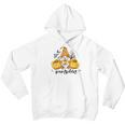 Gnomes Hey There Pumpkin Yellow Hat Fall Youth Hoodie