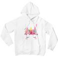 Happy Easter Unicorn Bunny Girls Kids Easter Eggs Kids Girls Youth Hoodie