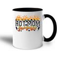 Hot Mom Summer Funny Mom Life Beach Summer Vacation  Accent Mug