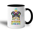8 Year Old Awesome Since 2014 8Th Birthday Ns Girls Accent Mug