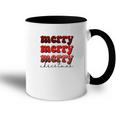 Merry Merry Merry Christmas V3 Accent Mug