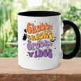 Chubby Thighs And Spooky Vibes Happy Halloween Accent Mug