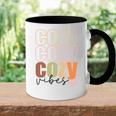 Cozy Vibes Warm Weather Fall Accent Mug
