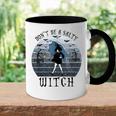 Dont Be A Salty Witch Vintage Halloween Costume Accent Mug