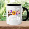 Kids Im Just Here For The Candy Halloween Cute Lollipop Sweets Accent Mug