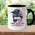 Mind Your Own Uterus Pro Choice Feminist Womens Rights Accent Mug