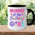 Mommy Of The Birthday Girl Mom Ice Cream First Birthday Accent Mug