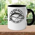 O-Fish-Ally Retired 2022 Fishing Retirement Funny Fisherman Accent Mug